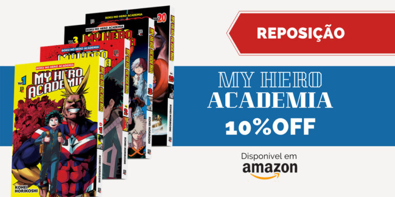 pre venda reposicao my hero amazon