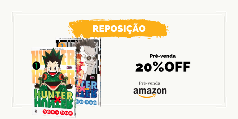 reposição hunter hunter 01 e 02 amazon