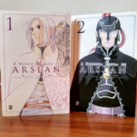 Capas de A Heroica Lenda de Arslan #1 e #2